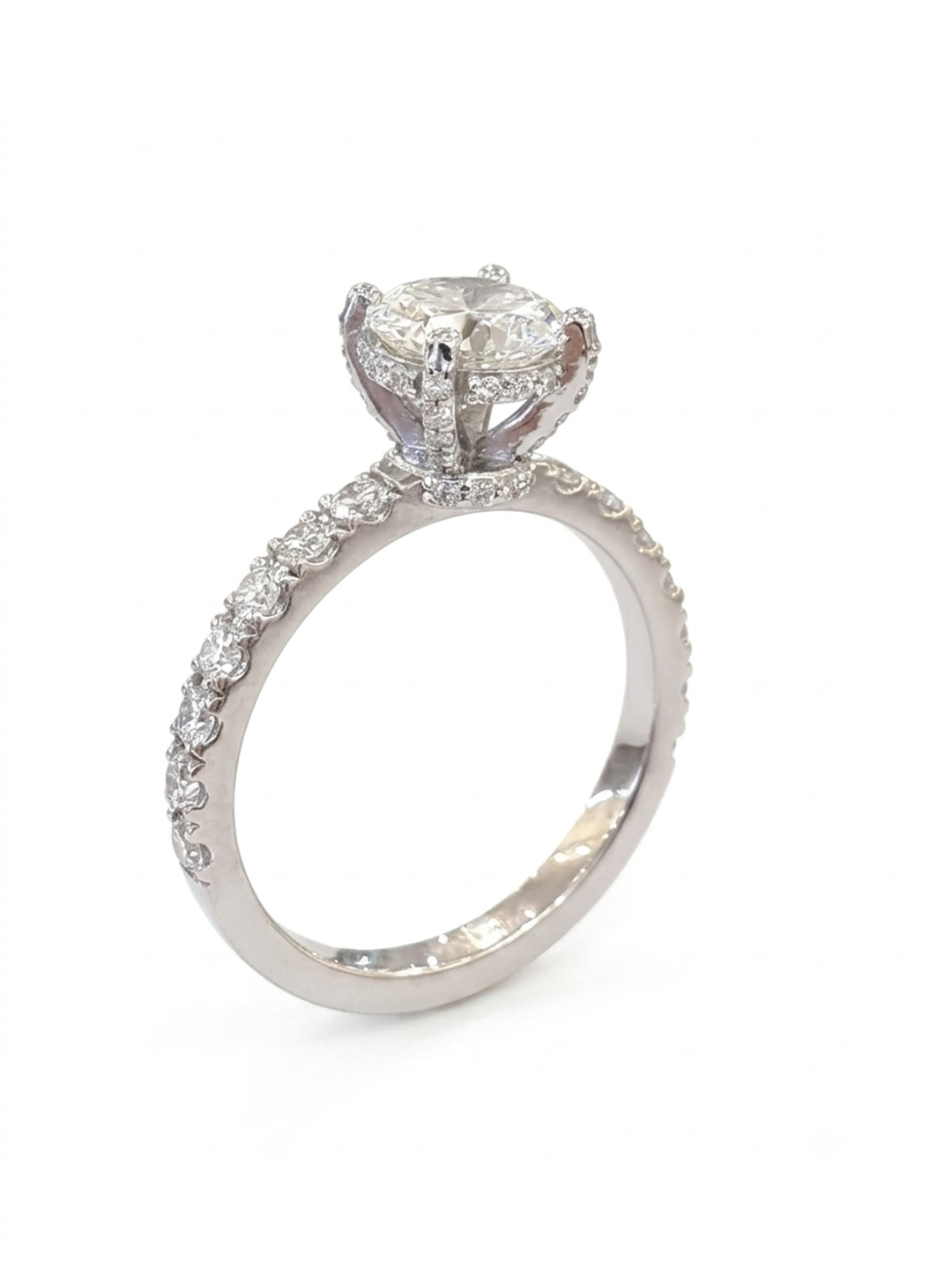 Shafaf Women’s American Diamond Studded, Adjustable Solitaire Ring | Perfect for Engagement, Ring Ceremony, Gifting & Valentine’s Day | Adjustable Stylish Jewelry for Girls & Women