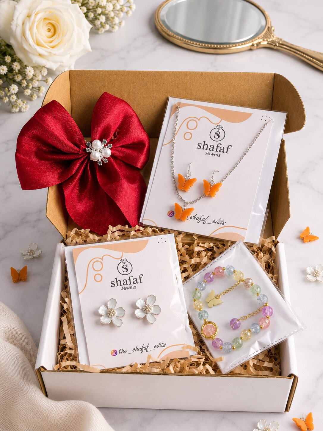 Shafaf Premium Gift Box for Women & Girls I Birthday & Anniversary Gifting Item