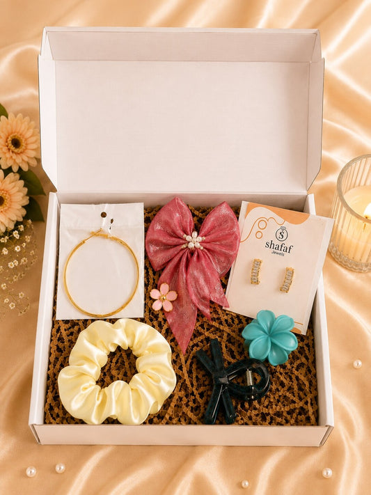 Shafaf Accessory Gift Combo for Women & Girls I Perfect for Birthdays, Anniversaries, or Surprise Gifting