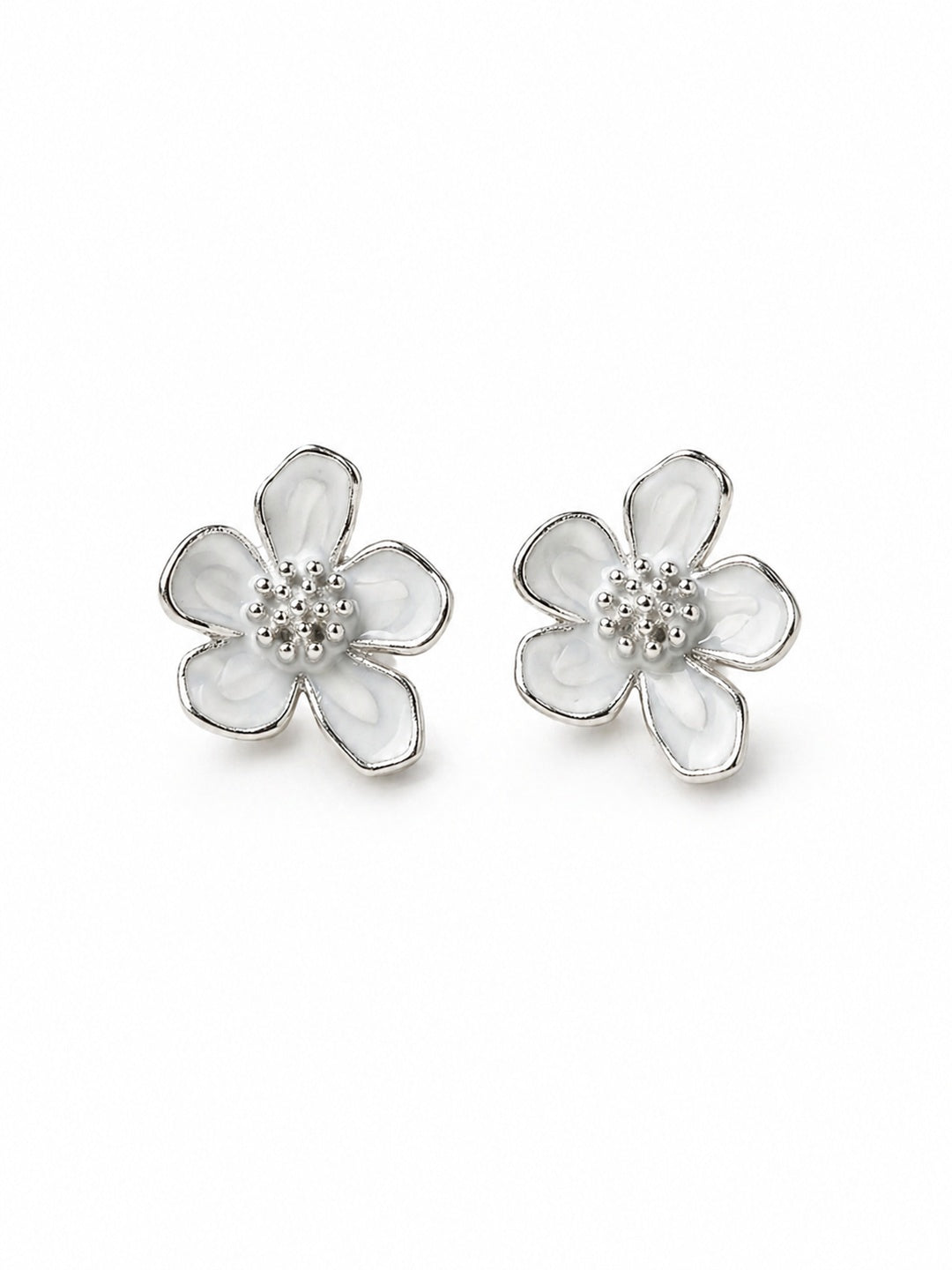 Shafaf Flower Stud Earrings for Women