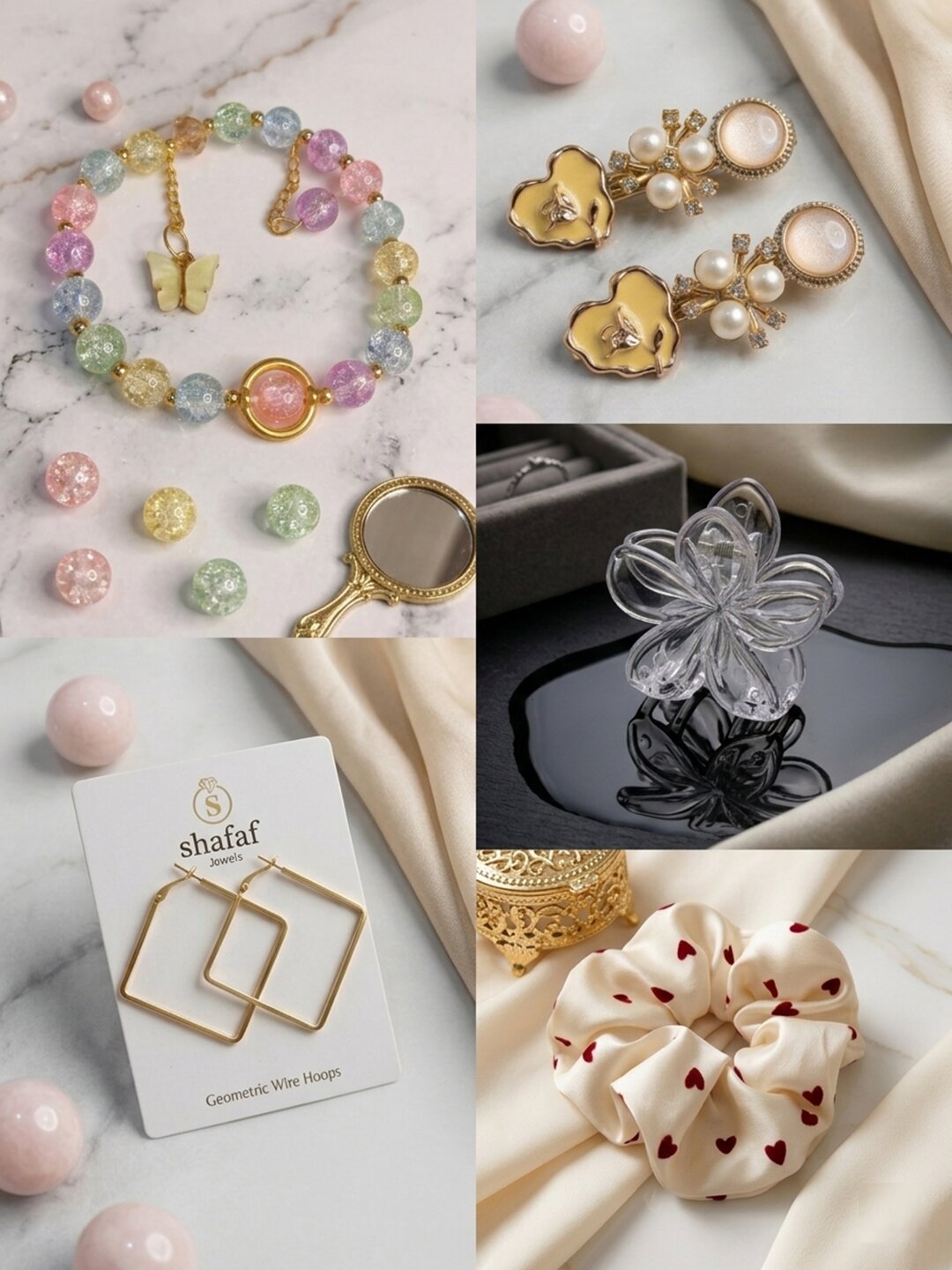 Shafaf Accessory Gift Combo for Women & Girls I Perfect for Birthdays, Anniversaries, or Surprise Gifting