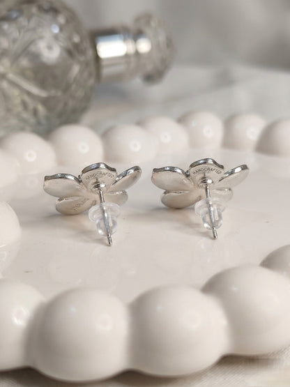 Shafaf Flower Stud Earrings for Women