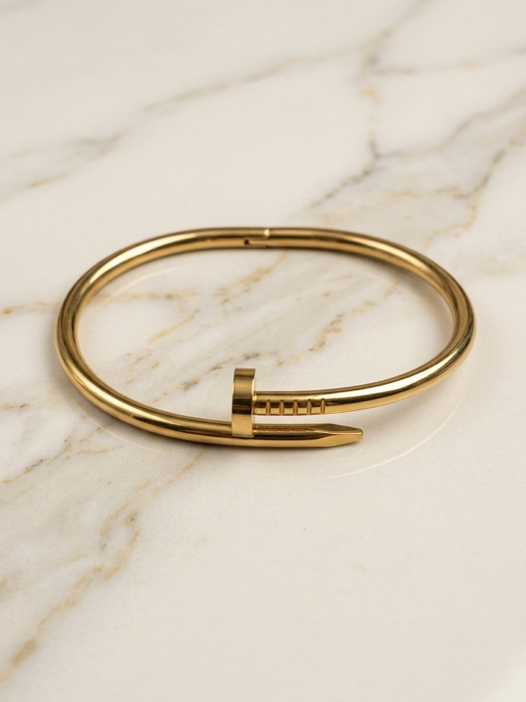 Shafaf Anti-Tarnish Bracelet Kadas | Premium Stone Studded Bracelets for gifting (Nail Bracelet)