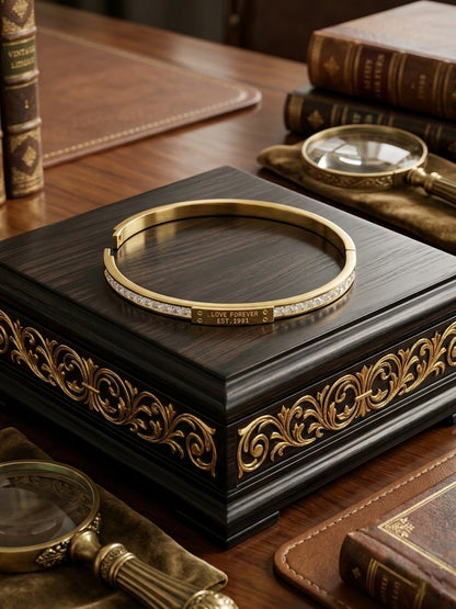 Shafaf Luxury Anti-Tarnish Bracelets for gifting (Love Forever)