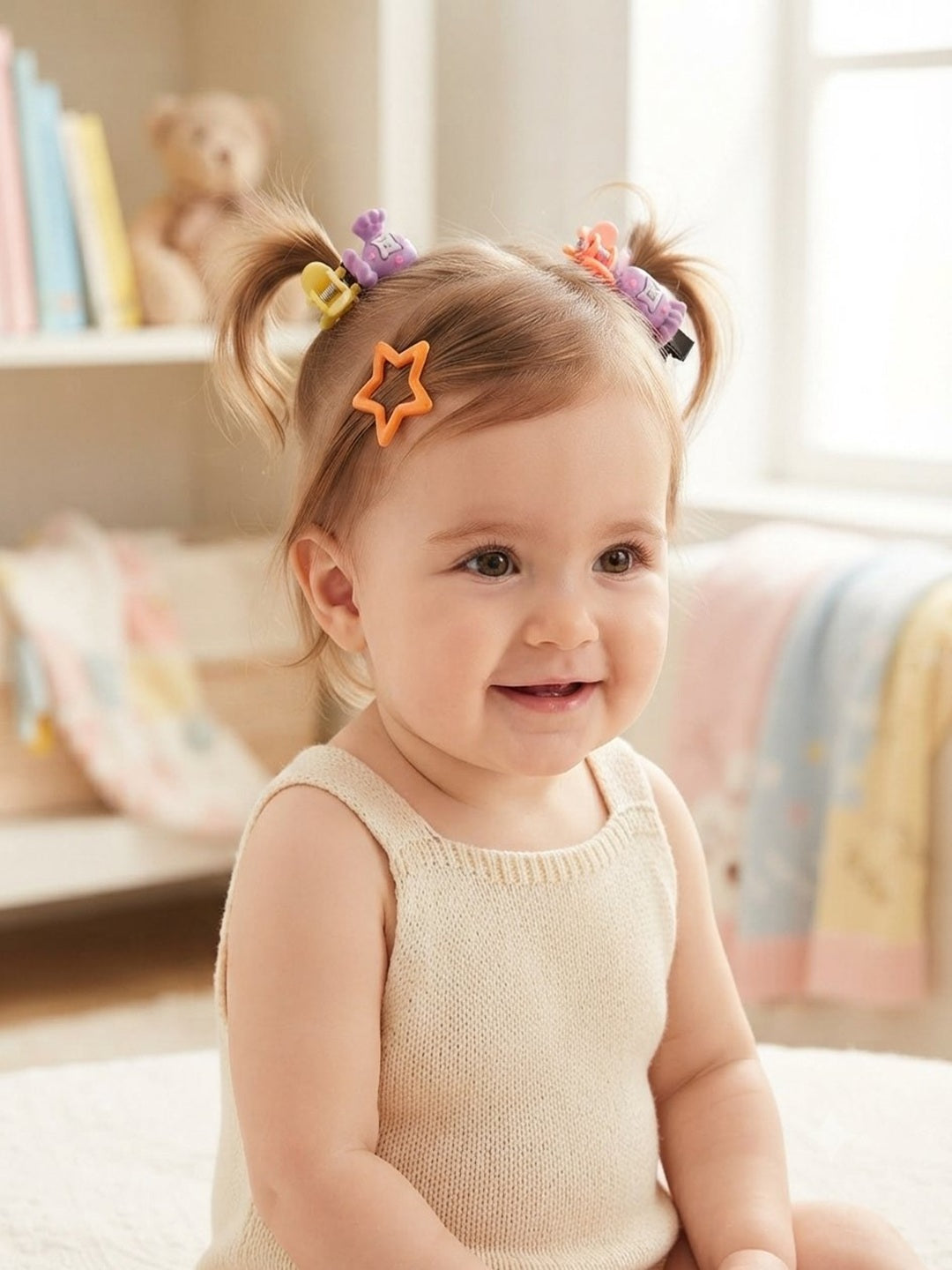 Adorable summer hair accessories and goggles gift combo set for girls