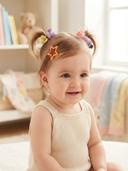 Adorable summer hair accessories and goggles gift combo set for girls