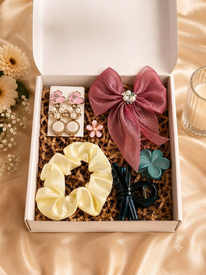 Shafaf Accessory Gift Combo for Women & Girls I Perfect for Birthdays, Anniversaries, or Surprise Gifting