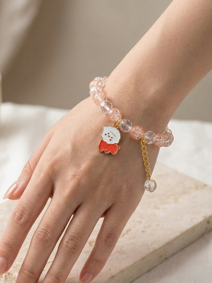 Shafaf Fashion Jewelry Gift Combo Set, Including Bracelet, Hoop Earring, Ear Studs & Clutcher