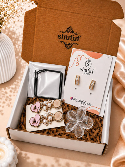 Shafaf Accessory Gift Combo for Women & Girls I Perfect for Birthdays, Anniversaries, or Surprise Gifting