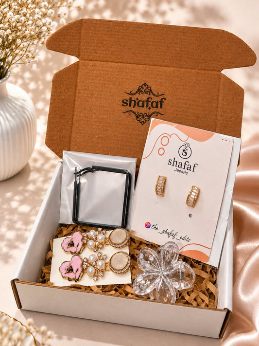 Shafaf Accessory Gift Combo for Women & Girls I Perfect for Birthdays, Anniversaries, or Surprise Gifting