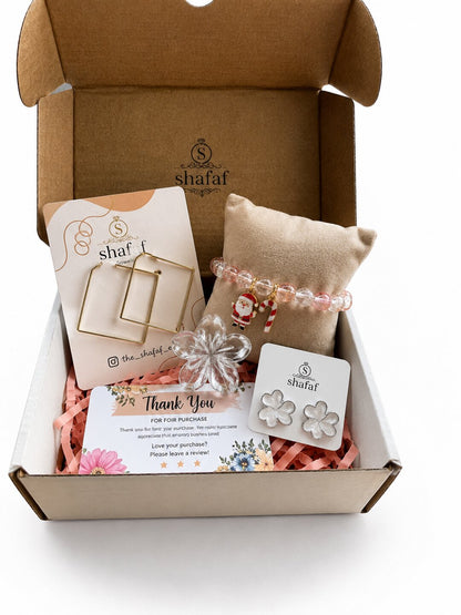 Shafaf Fashion Jewelry Gift Combo Set I Ideal Birthday, Anniversary, or Valentine’s Day Gifting