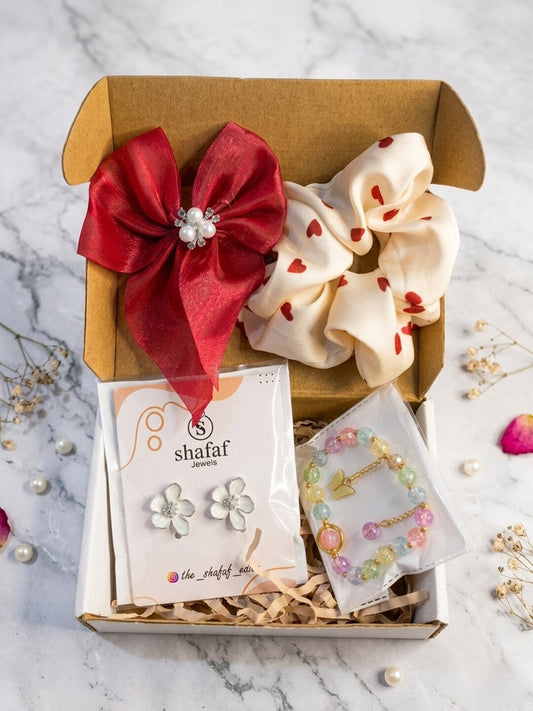 Shafaf 4-in-1 Gift Box for Women & Girls I Ideal Birthday, Anniversary, or Valentine’s Day Gifting