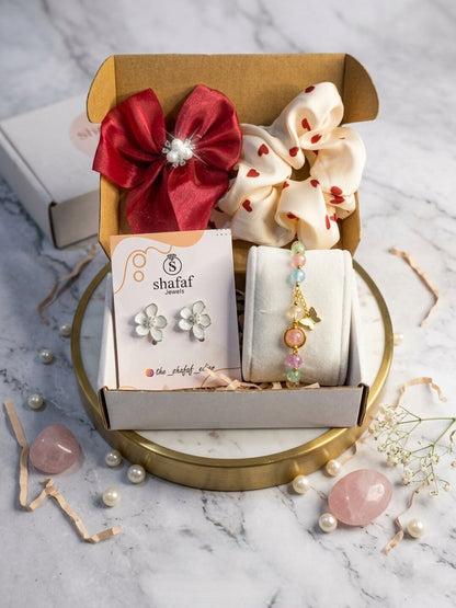 Shafaf 4-in-1 Gift Box for Women & Girls I Ideal Birthday, Anniversary, or Valentine’s Day Gifting