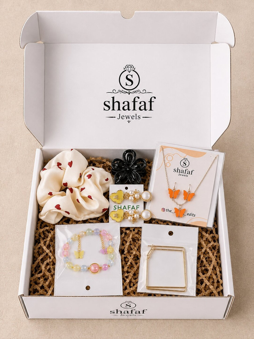 Shafaf Accessory Gift Combo for Women & Girls I Perfect Present for Birthdays, Anniversaries, or Surprise Gifting