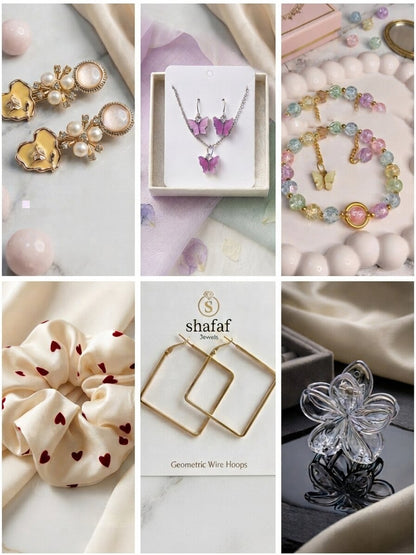 Shafaf Accessory Gift Combo for Women & Girls I Perfect Present for Birthdays, Anniversaries, or Surprise Gifting