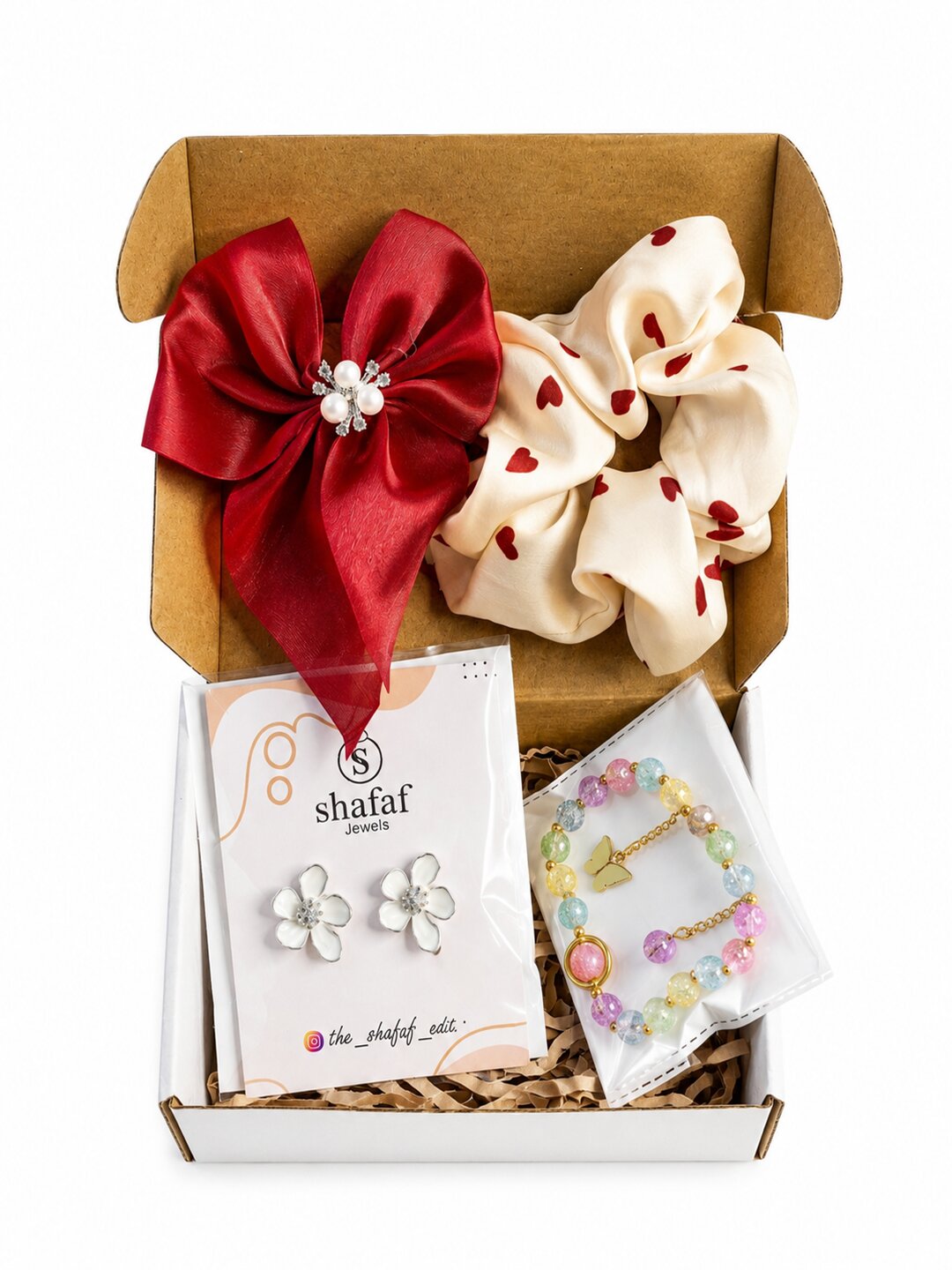 Shafaf 4-in-1 Gift Box for Women & Girls I Ideal Birthday, Anniversary, or Valentine’s Day Gifting