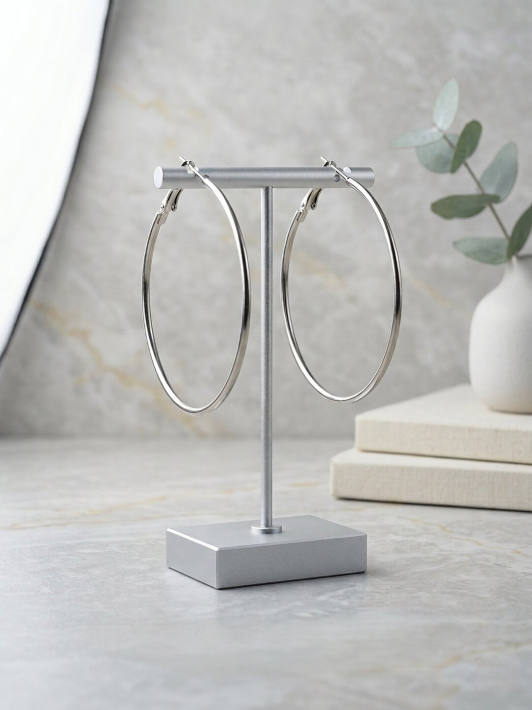 Shafaf Fashion Jewelry Gift Combo Set, Including Bracelet, Hoop Earring, Ear Studs & Clutcher